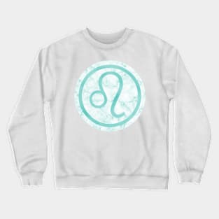 Blue Marble Zodiac - Leo Crewneck Sweatshirt